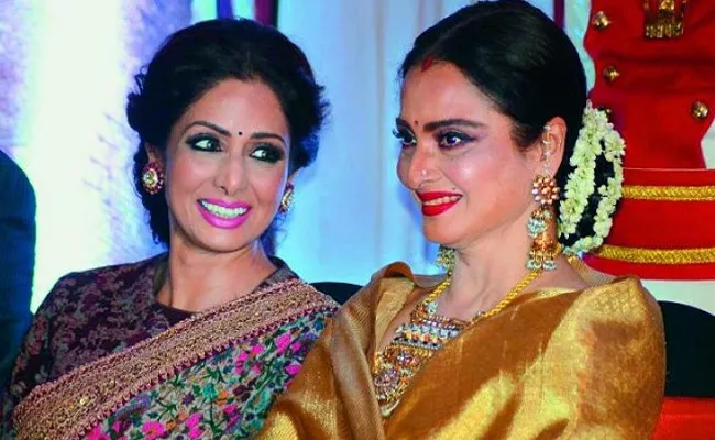 ANRao National Awards will be presented to Great artistes Sridevi And Rekha  - Sakshi