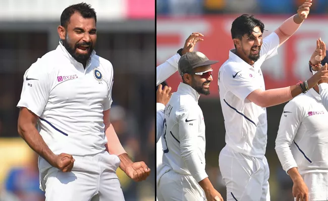 Ind vs Ban: Shami And Ishant Combine To Pick Hat Trick - Sakshi