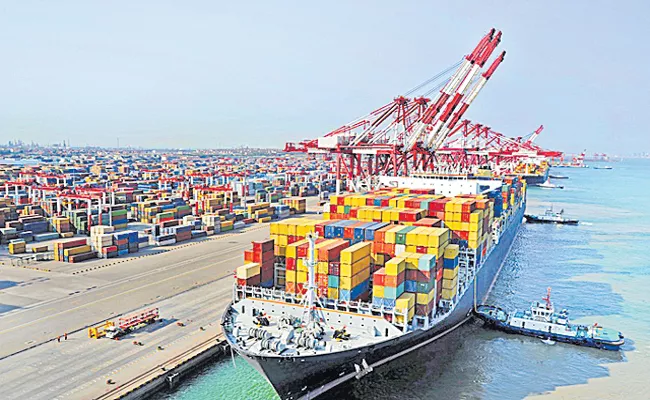 Third month was negative As a series of Indian exports - Sakshi