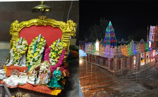 Sita Rama Kalyanam in Jeedikal Temple Warangal - Sakshi