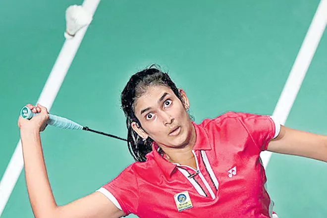 Badminton Tournament Rutvika Shivani Entered Final - Sakshi