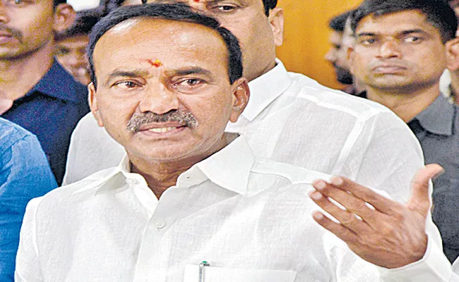 Etela Rajender Meets Health Minister Harshvardhan - Sakshi