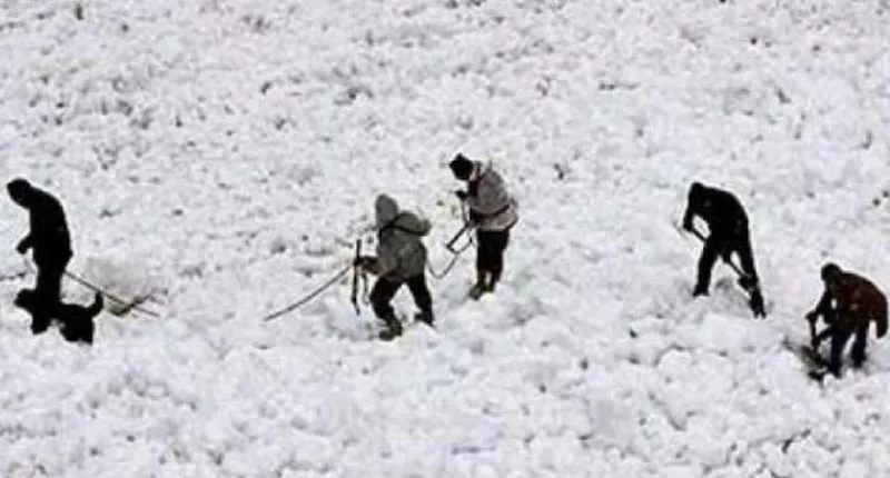 8 jawans stuck under snow after avalanche hits army post in Siachen - Sakshi