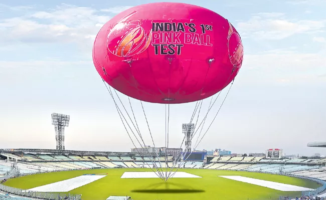 Eden Garden Eagerly Waiting For The Pink Ball Day And Night Match - Sakshi