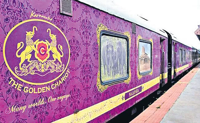 The Golden Chariot Train Start Between Bangalore And Goa - Sakshi