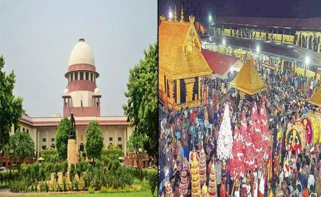 SC Asks Kerala Govt To Frame Exclusive Law For Sabarimala Temple - Sakshi