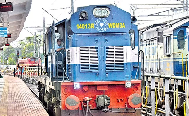 Railway Loco Pilot Special Story In Hyderabad - Sakshi