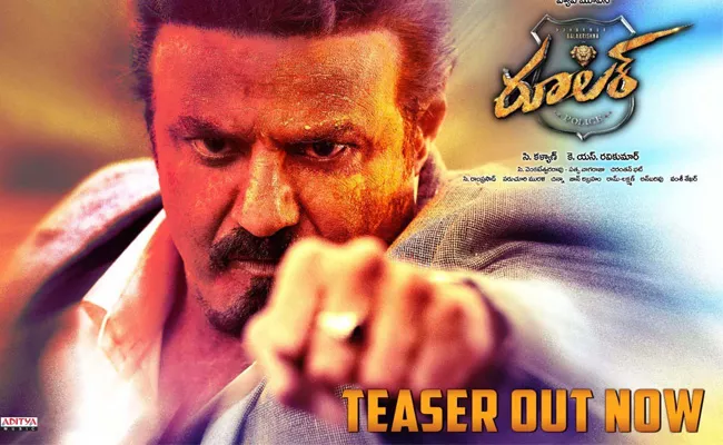 Balakrishna Ruler Movie Teaser Out - Sakshi