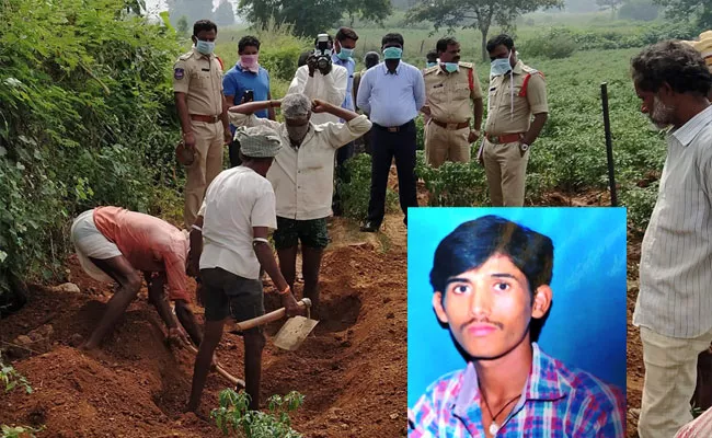 Postmartam For A Buried PG Student Dead body In Khammam - Sakshi