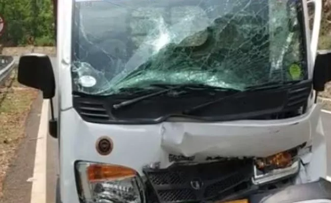 7 people Injured In tata ACE Accident In Vijayawada - Sakshi