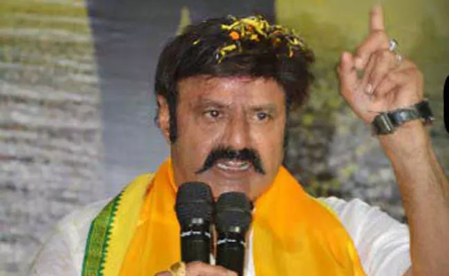 Hindupuram MLA Balakrishna Is Not Available To Constituency People - Sakshi