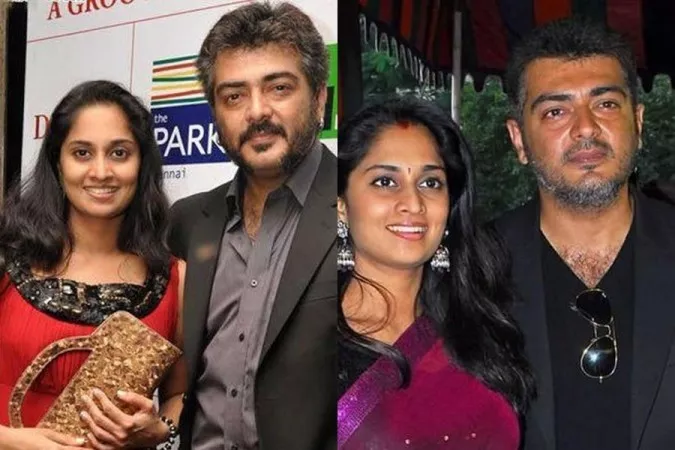 Ajith Kumar Gave A Pleasant Surprise To His Wife Shalini - Sakshi