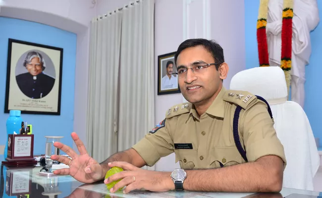 Tirupati SP Gajarao Bhupal Special Interview - Sakshi