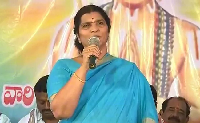 Nandamuri Lakshmi Parvathi Participating Karthika Vana Mahotsavam In Vijayawada - Sakshi