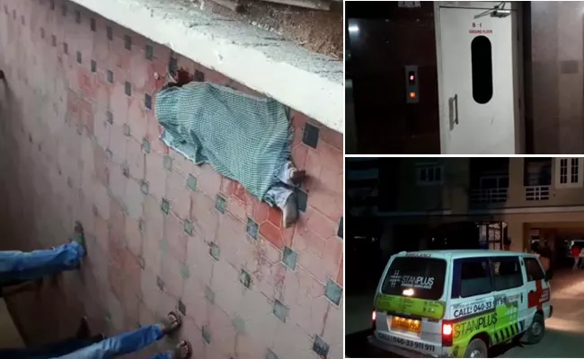 Boy dies in lift accident in Manikonda - Sakshi