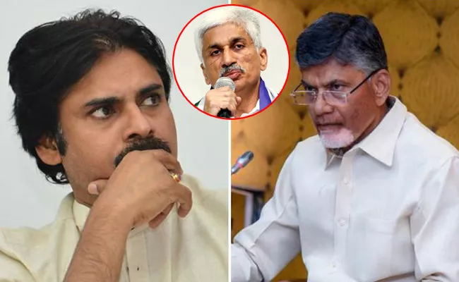 Vijayasai Reddy Slams Chandrababu, Pawan Kalyan - Sakshi