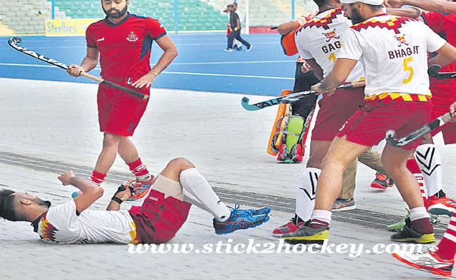 Punjab Hockey Finals Stopped Due To Fight Between Teams - Sakshi