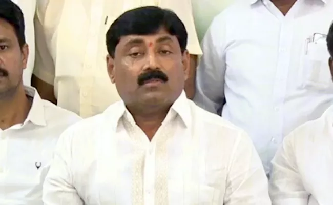 Kamalapuram MLA Ravindranath Reddy Criticizes Chandrababu - Sakshi