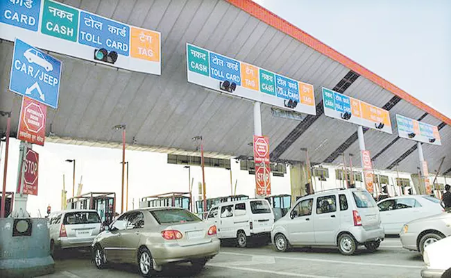 Toll fees charged with the help of sensors - Sakshi