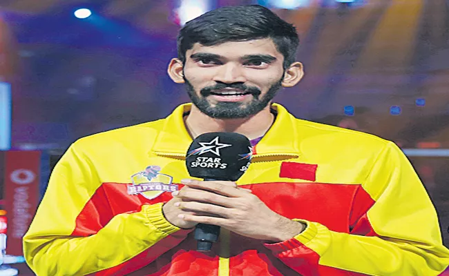 Srikanth Announced About His Participation In PBL - Sakshi