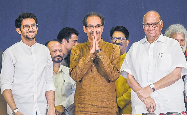 Maharashtra Govt Formation: Uddhav Thackeray To Take Oath AS CM - Sakshi