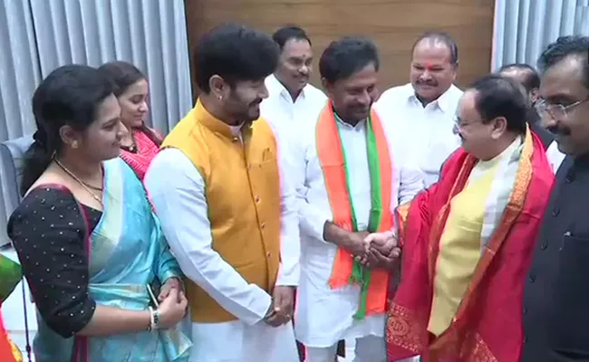 Byreddy Rajasekhar Reddy And Kaushal Manda Joins In BJP - Sakshi