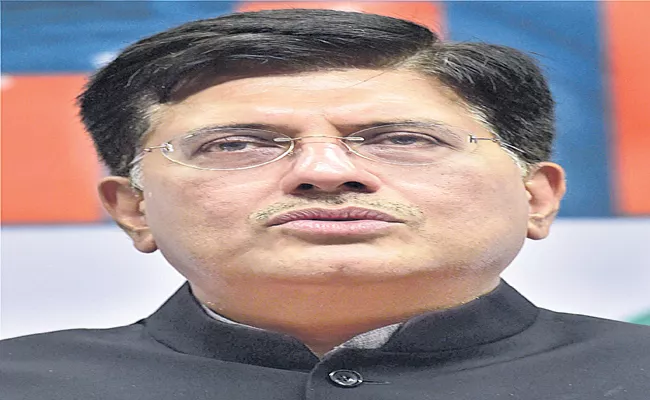 Piyush Goyal Commenst on Railway lines construction in Telangana - Sakshi