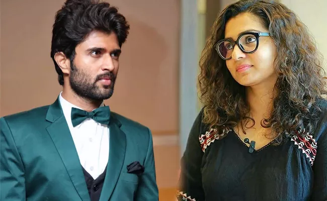 Parvathy Slams Arjun Reddy In Front Of Vijay Devarakonda - Sakshi