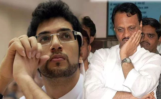 Aditya Thackeray And Ajit Pawar Will Not In Uddhav Cabinet - Sakshi