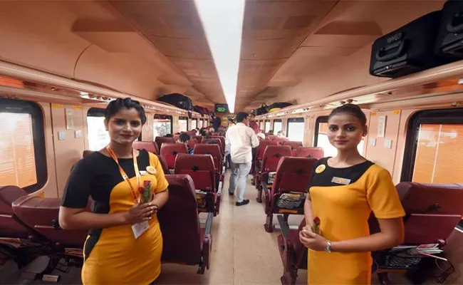 20 Staff Members Terminated From Tejas Express - Sakshi