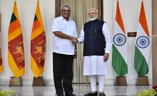 narendra Modi Announces Financial Assistance To sri Lanka - Sakshi