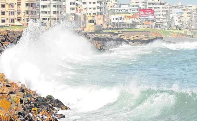 Danger to the AP coastal area - Sakshi