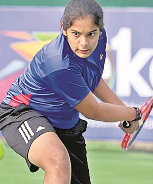 Sanjana Sirimalla Ready To Title Fight In ITF Tourney - Sakshi