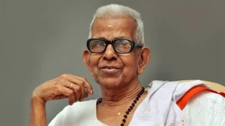 Malayalam poet Akkitham wins Jnanpith Award 2019 - Sakshi