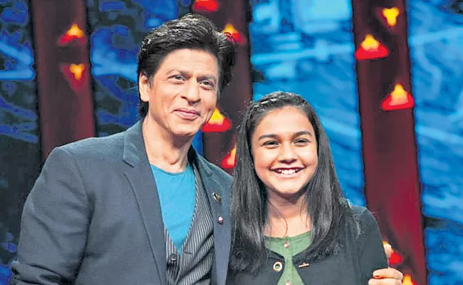 Shah Rukh Khan To 13 Yr Old Speaker Gitanjali Rao On Ted Talks India Nayi Baat - Sakshi