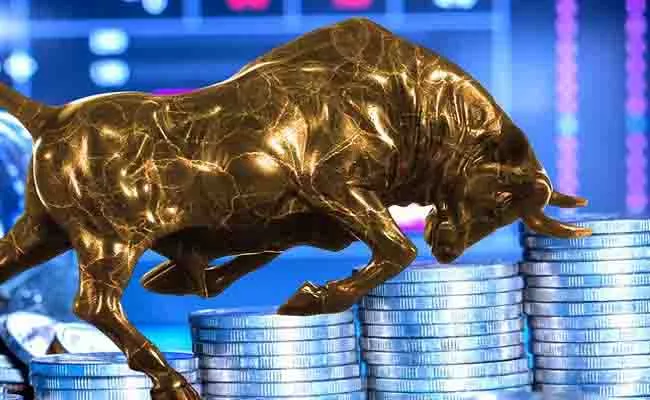 Sensex rises for 7th day in a row, closes at record high - Sakshi