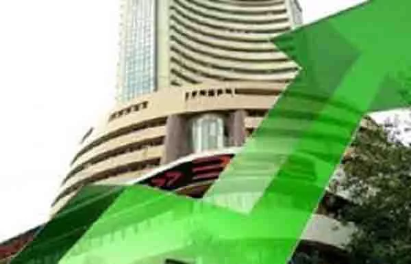 Sensex Hits Fresh Record High - Sakshi