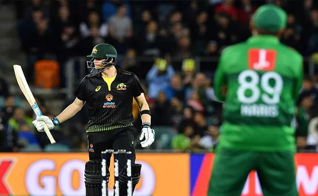 Smith Powers Australia Beat Pakistan By 7 Wickets In 2nd T20 At Canberra - Sakshi