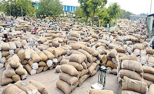 Farmers Done Rasta Roko That They Did Not Get Support Price for the Cotton Crop - Sakshi