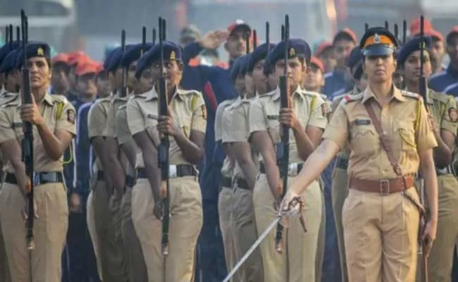 India In Entire Women Police Count Is Seven Percentage Over Report - Sakshi