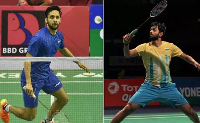 Praneeth And Kashyap Crashed Out Of The China Open Tournament - Sakshi