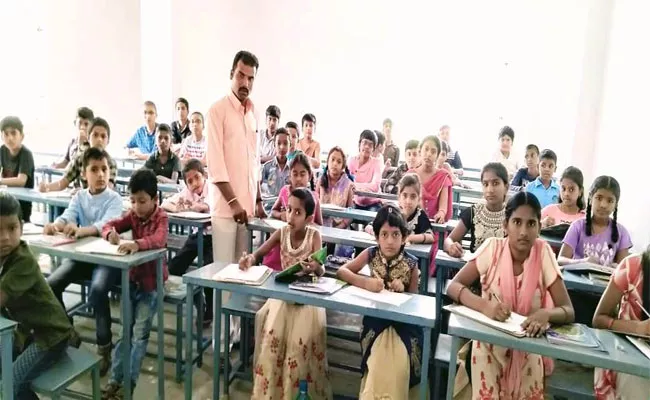 Special Stroy About Hand Writing Skills For Students In Kadapa - Sakshi