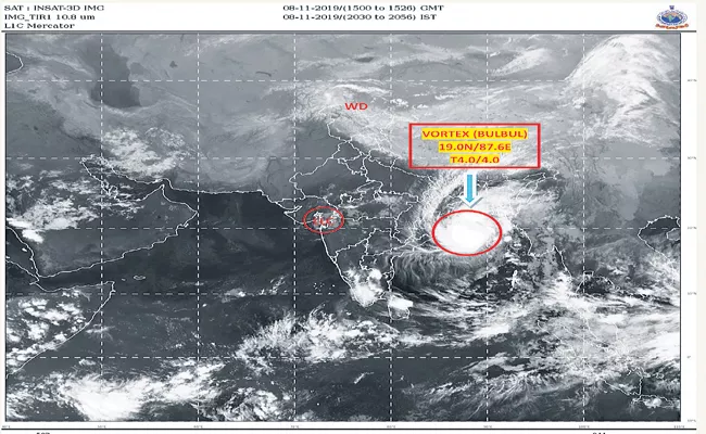 Cyclone Bulbul Threat Was Missed To The State - Sakshi