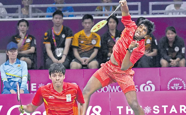 Satwik Sairaj And Chirag Shetty Qualifies For Semis In china Open Tournament - Sakshi