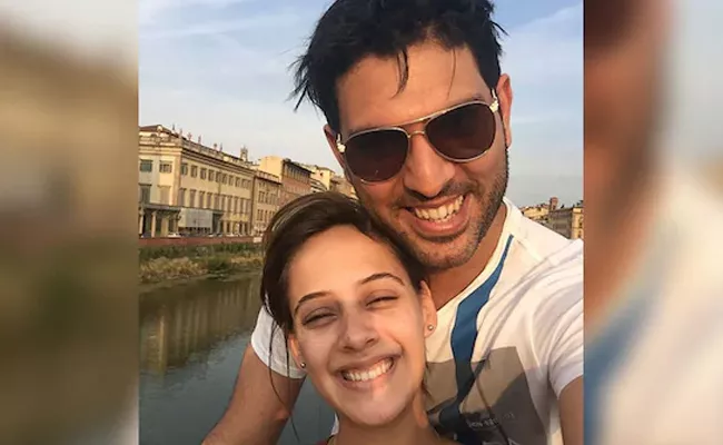 Feels Like 30, Yuvraj's Message To Wife Hazel Keech - Sakshi