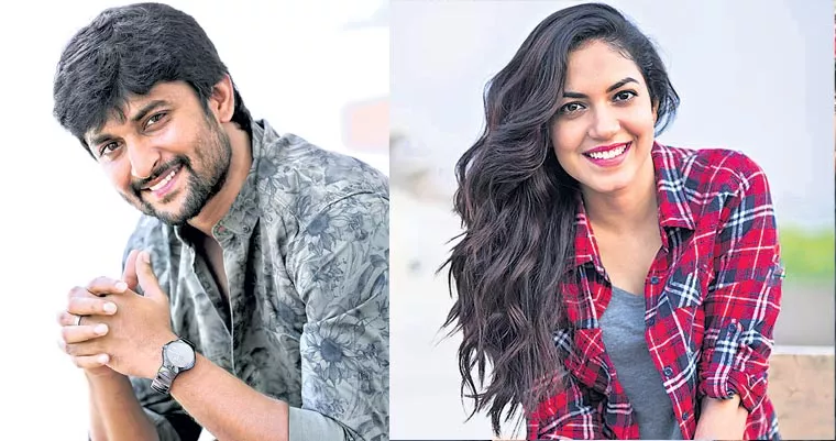 Nani teams up with Ritu Varma tieup after four years - Sakshi