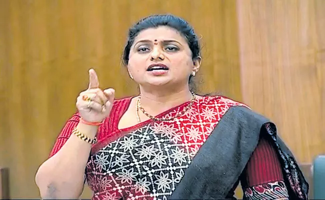 YSRCP Women MLAs Comments On Chandrababu In Assembly - Sakshi