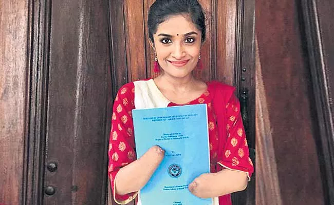  Motivational Speaker And Disability Rights Activist Malvika Iyer - Sakshi