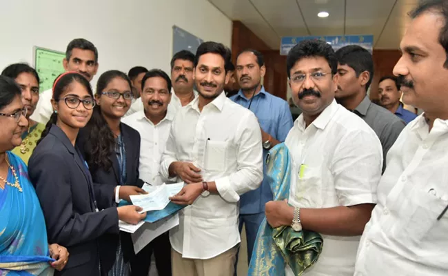 CM YS Jagan appreciates Social Welfare Residential School Students - Sakshi