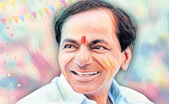 KCR Completed His Second Year As A Telangana CM - Sakshi